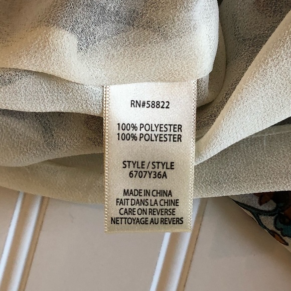 Max Studio Sleeveless Peasant Tank Top Size Large - Picture 9 of 9